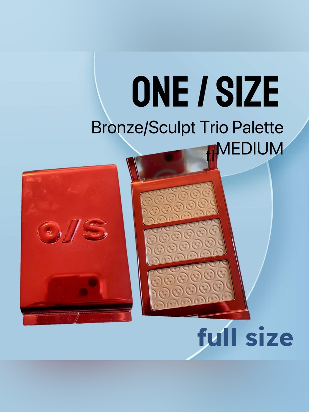 🇺🇸🆕NWOB ONE/SIZE |FULL| MEDIUM - Made for Shade Bronze & Sculpt Trio Palette